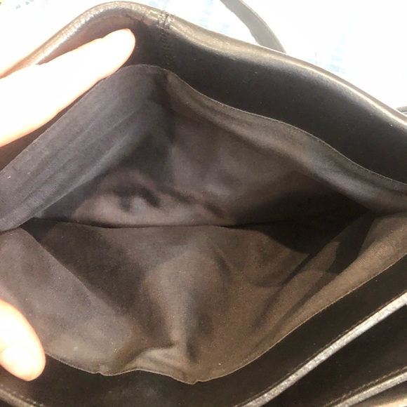 🎉🎉Host Pick🎉🎉Vintage 80s ETIENNE AIGNER USA BLACK LEATHER CLASSIC PURSE - Picture 6 of 13